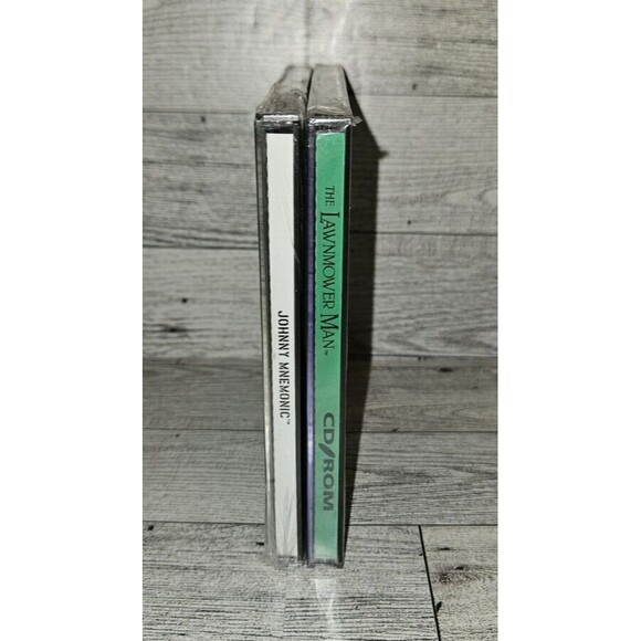 Vintage Lawnmower 1993 and Johnny Mnemonic 1995 CD-ROM Bundle. New. - Picture 5 of 6